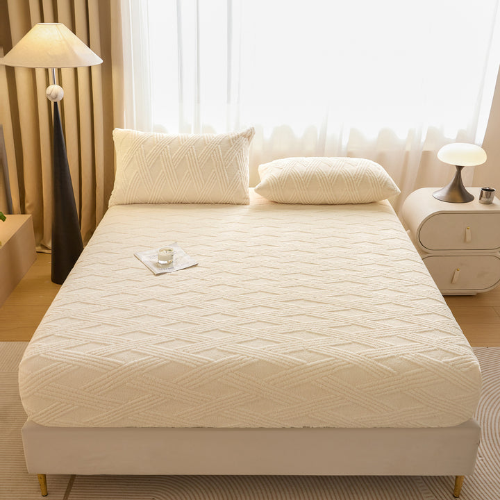 Plush Textured Bedspread