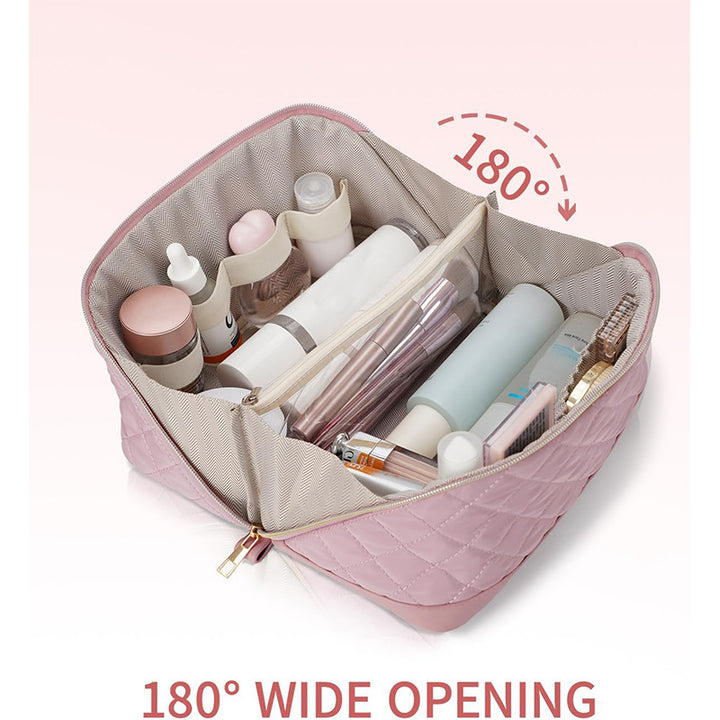 Cosmetic case with versatile compartments Stornfield