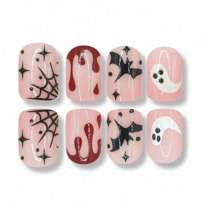 Artistic Halloween-Themed Nail Art Stornfield