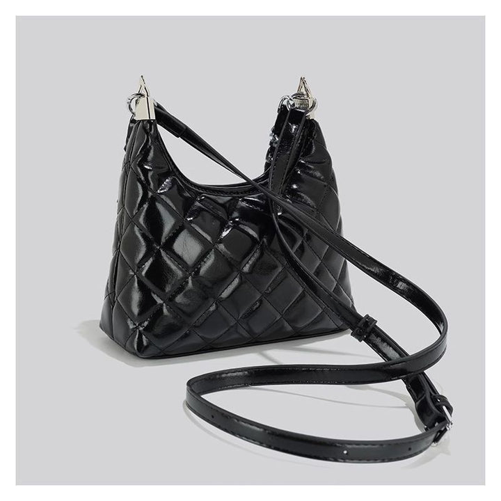 Quilted Chain-Handled Shoulder Bag Stornfield
