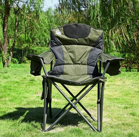 Ladies Camping Chair with Ergonomic Backrest Stornfield