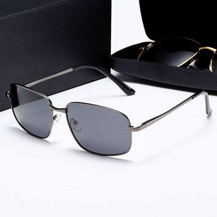 Women's elegant sunglasses with modern metal frame Stornfield
