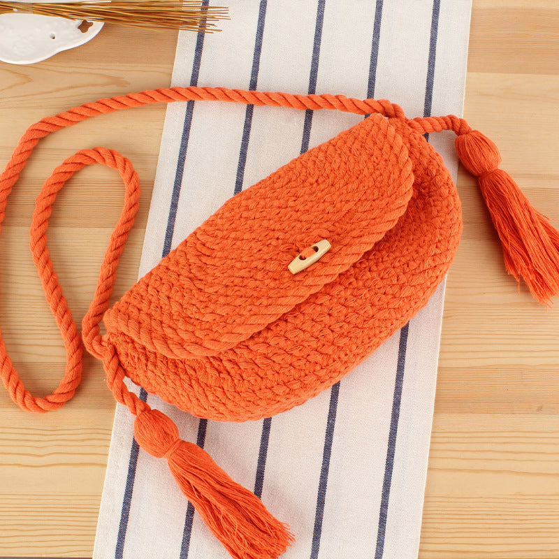 Handbag with stylish tassels Stornfield