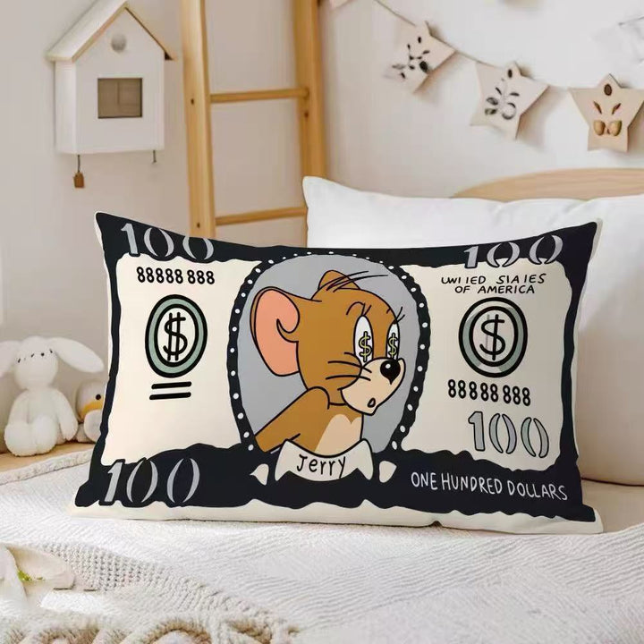 Cartoon-Themed Decorative Cushion
