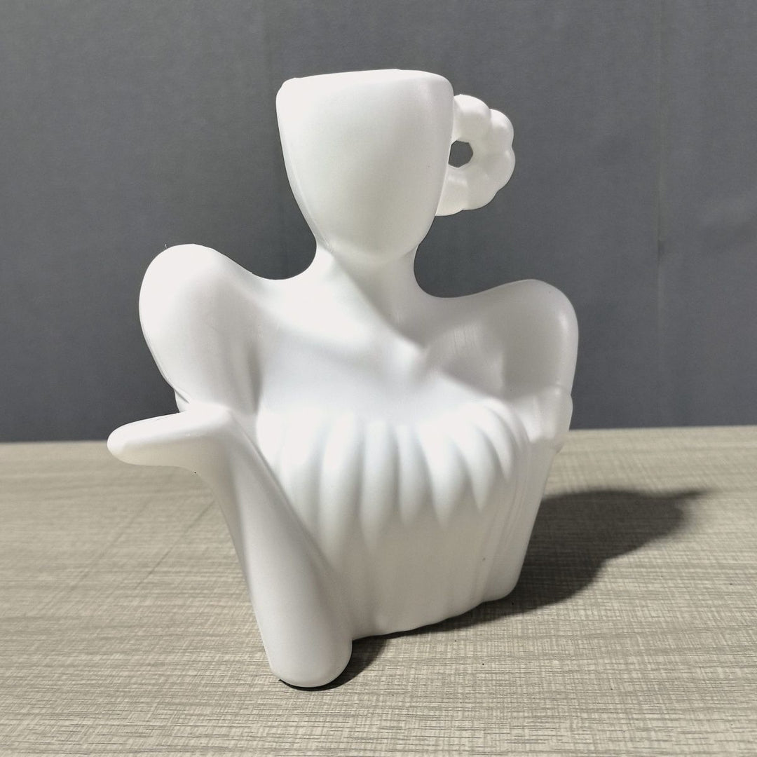 Decorative Lady Figure Watering Can Stornfeild