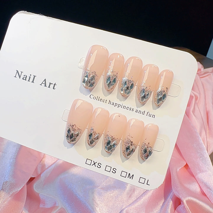 Premium Press-On Nail Set Stornfield