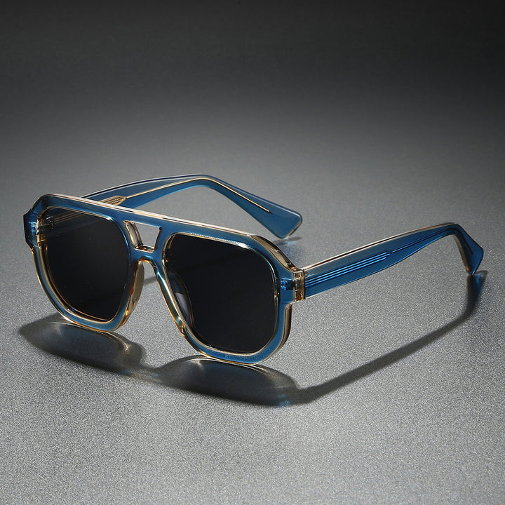 Women's sunglasses in a modern urban design with a broad rim Stornfield