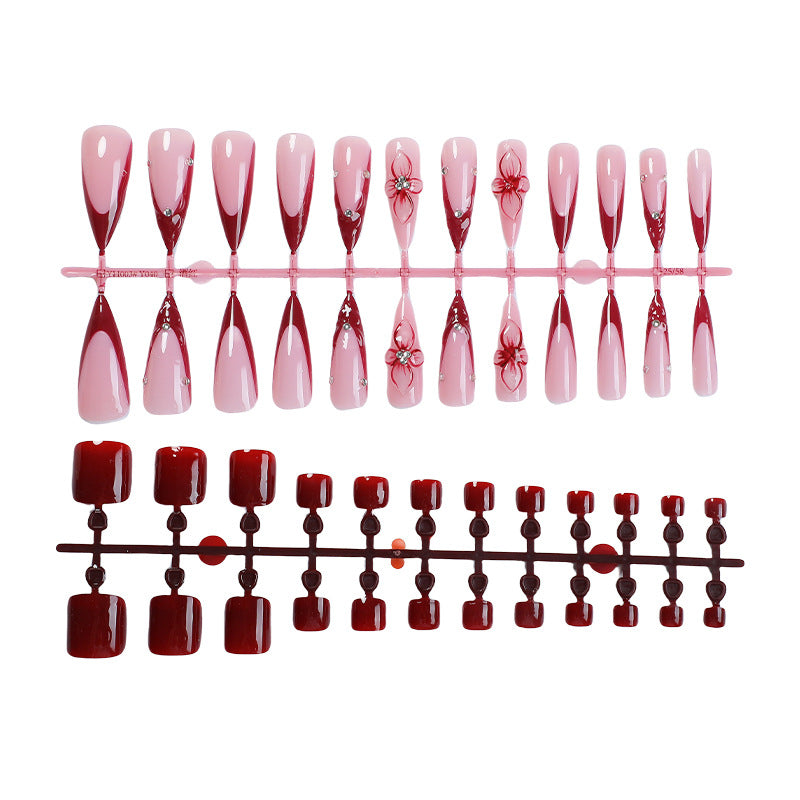 Elegant Decorative Press-On Nail Set Stornfield 1788496206