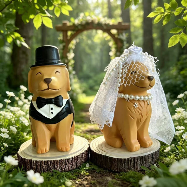 Wedding Dog Figurines Stornfield