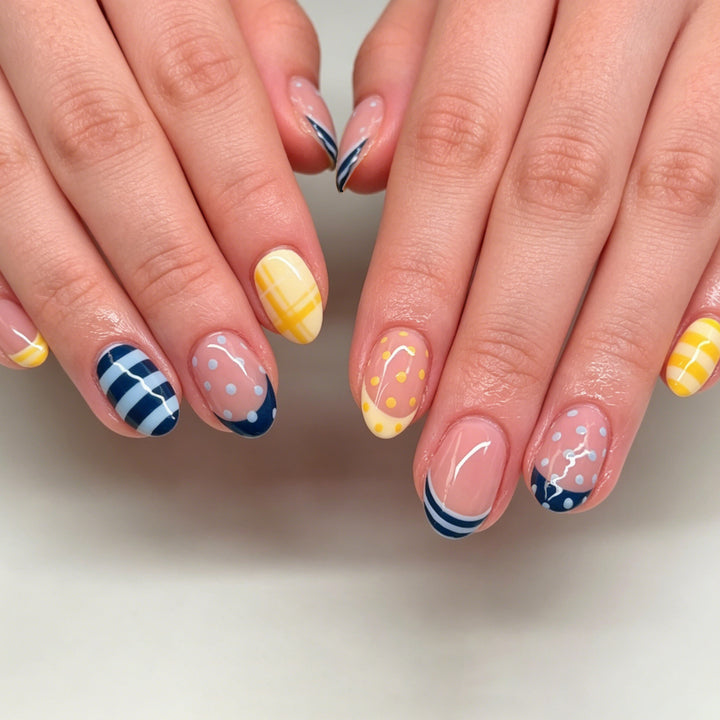 Trendy Geometric Nail Art Stornfield