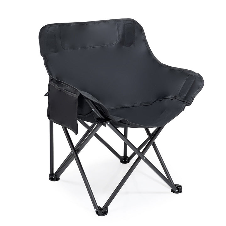 Women's folding chair with comfortable backrest and cup holder Stornfield