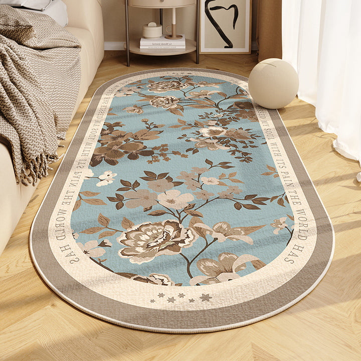 Floral Design Area Rug