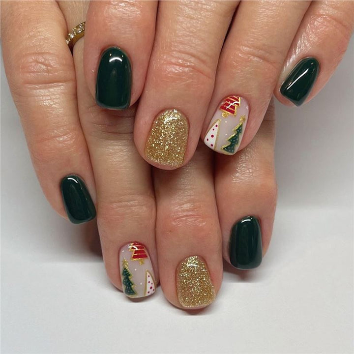 Festive Holiday Nail Art Stornfield