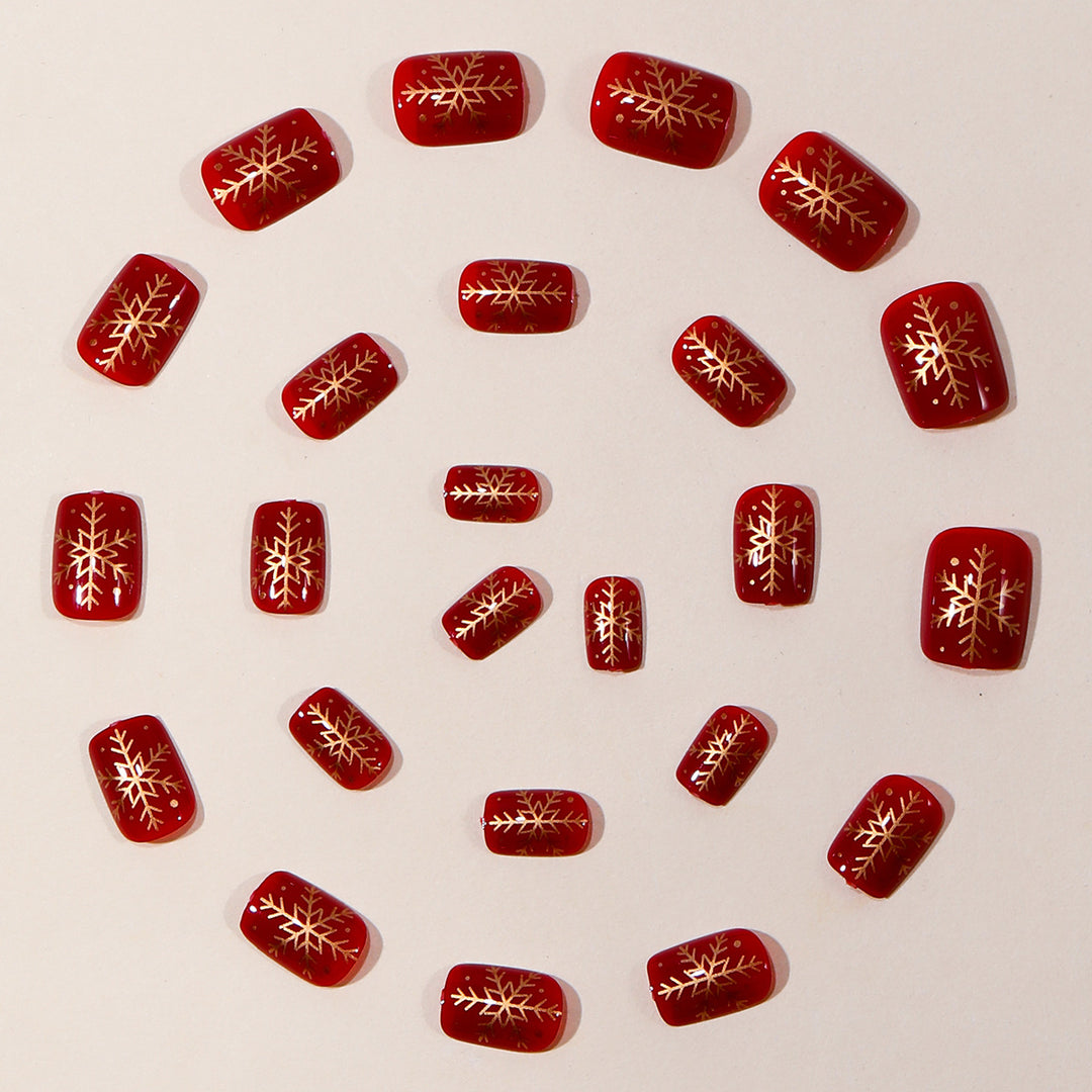 Festive Snowflake Nail Art Kit Stornfield