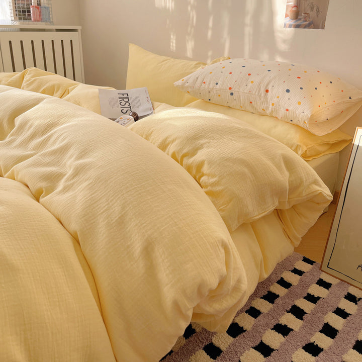 Ultra Soft Textured Duvet Cover Set