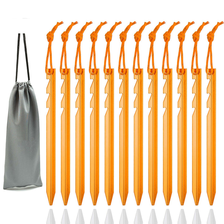 Unisex Aluminium Tent Pegs Set Stornfield