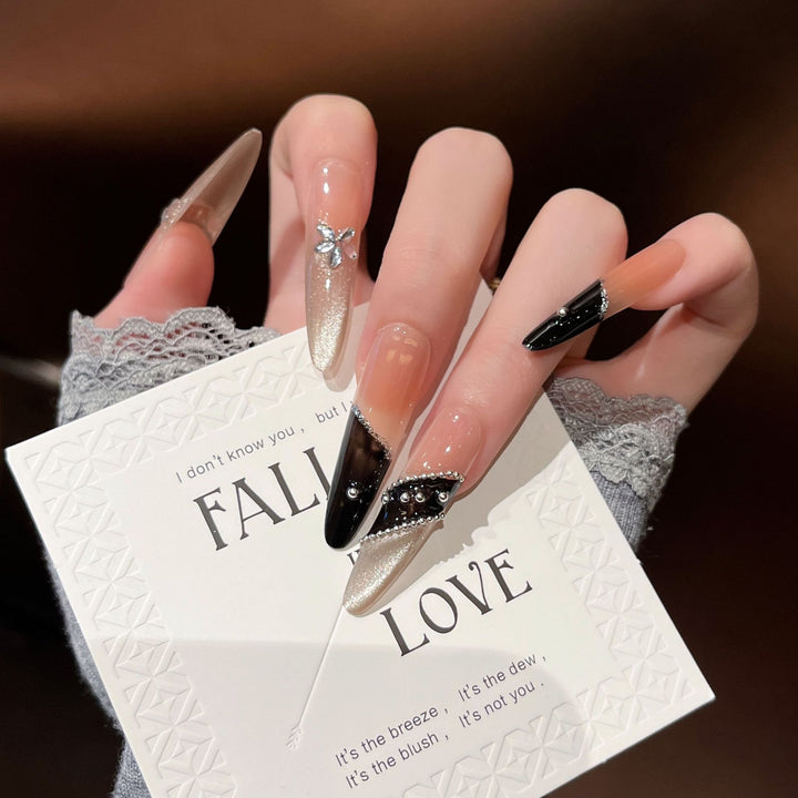 Elegant Stiletto Press-On Nail Extensions Stornfield