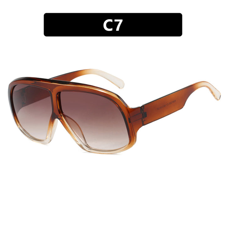 Ladies oversized sunglasses in fashionable tortoiseshell pattern Stornfield