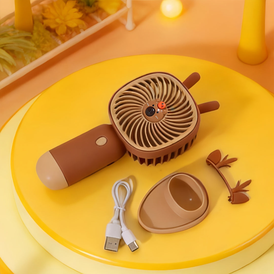 Women Portable Mini-Fan with Cute Design Stornfield