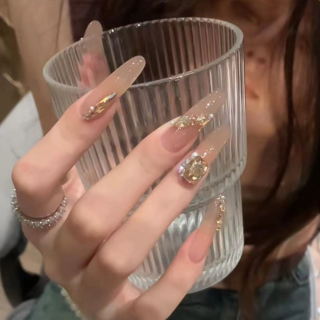 Stylish Stiletto Press-On Nail Set Stornfield