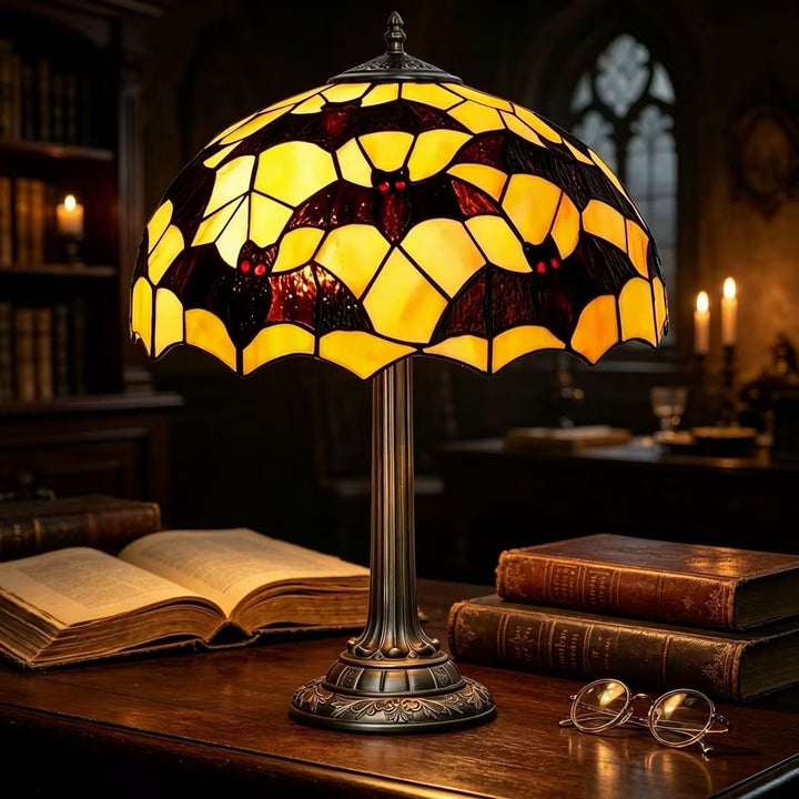 Decorative table lamp in bat design Stornfield