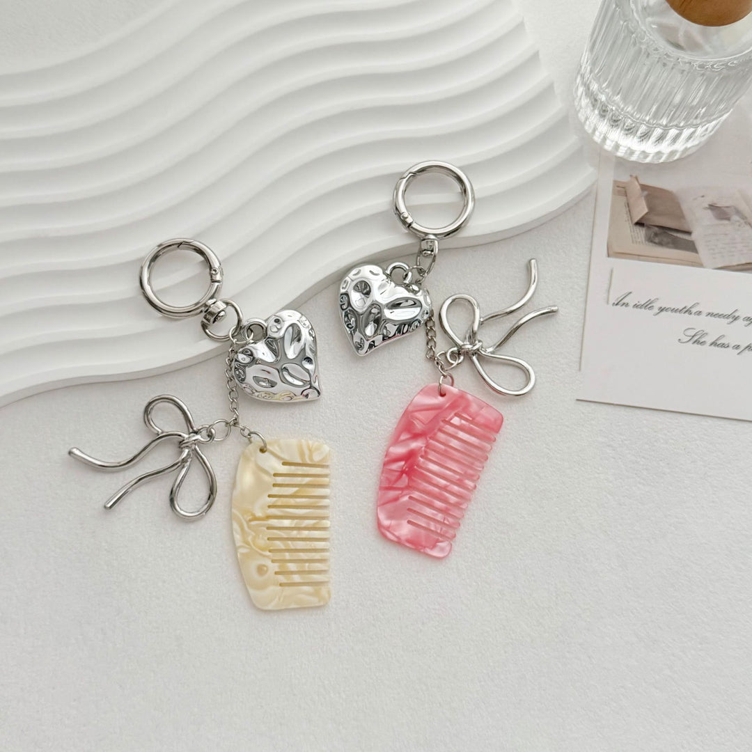 Decorative Hair Comb Keychain Stornfield