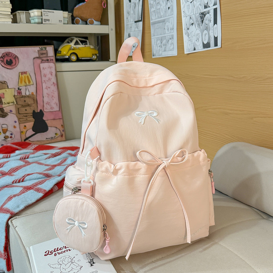 Backpack with Cute Appliqués and Multifunctional Design Stornfield