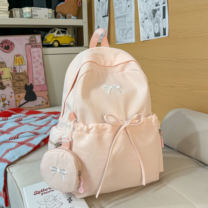 Backpack with Cute Appliqués and Multifunctional Design Stornfield