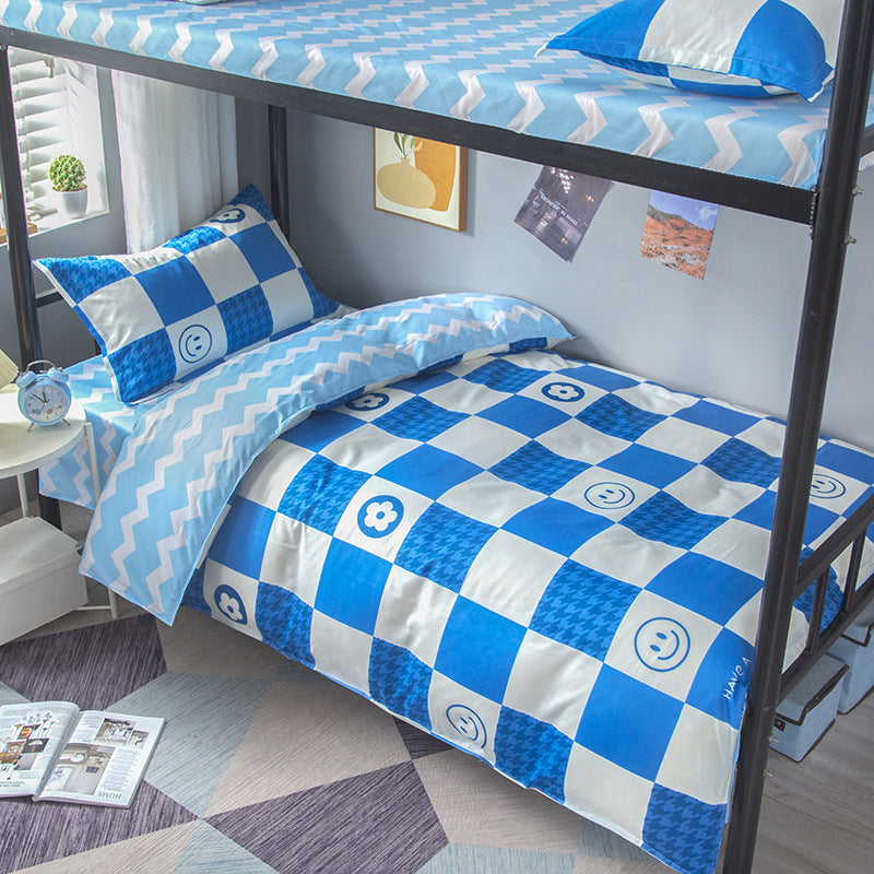 Children's Playful Striped Bedding Set