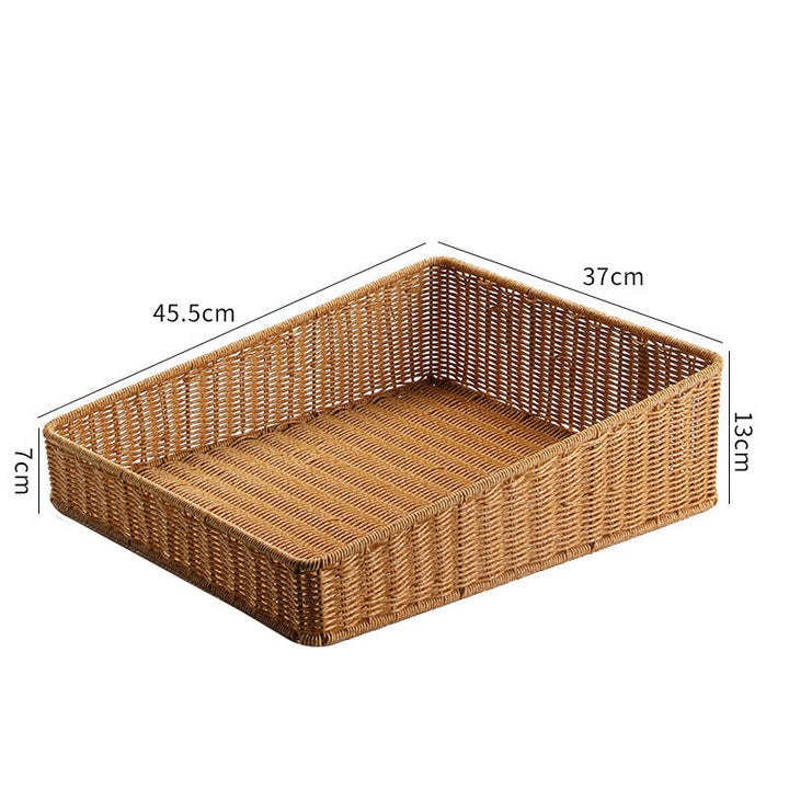 Elegant Woven Storage Tray Stornfield