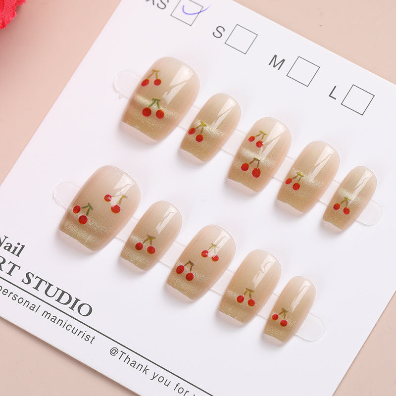 Cherry Blossom Press-On Nail Set Stornfield