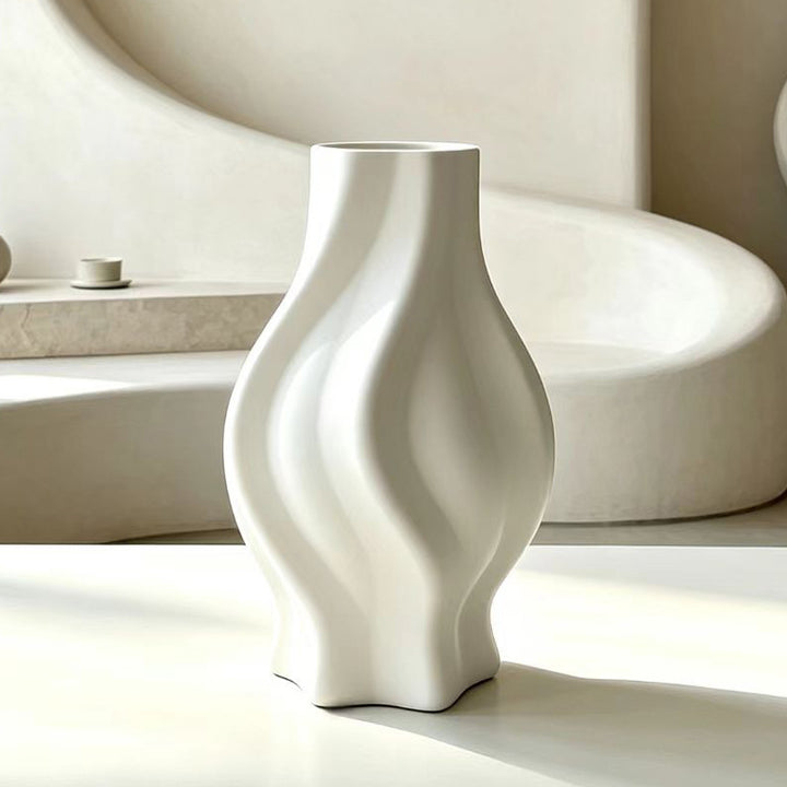 Wave-Designed Decorative Vase Stornfeild