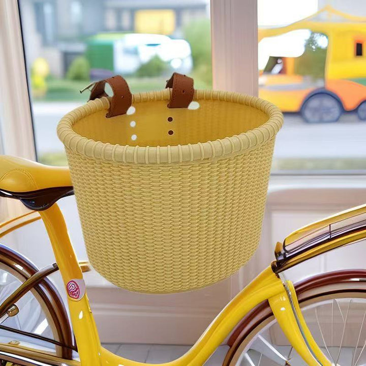 Woven Bicycle Storage Basket Stornfield