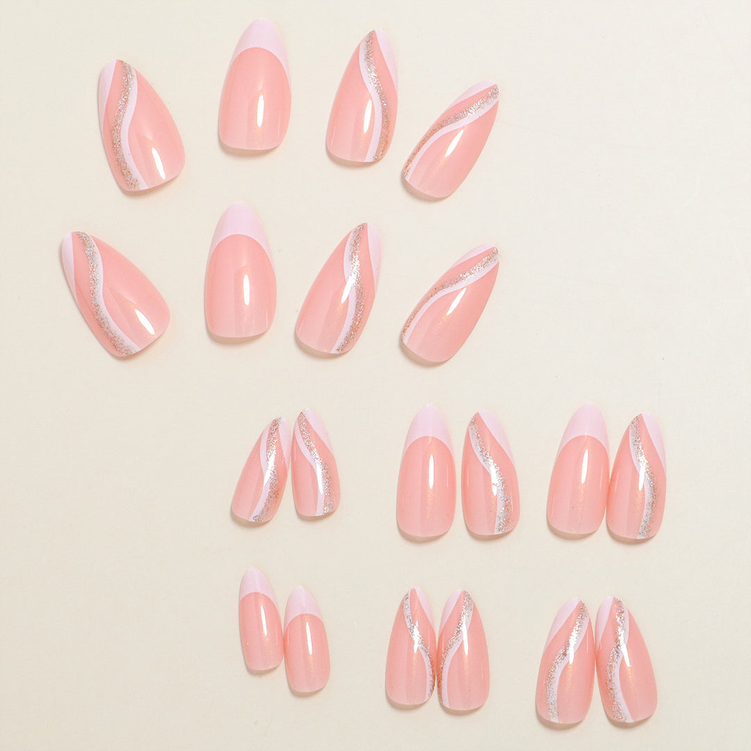 Stylish Press-On Nail Set Stornfield