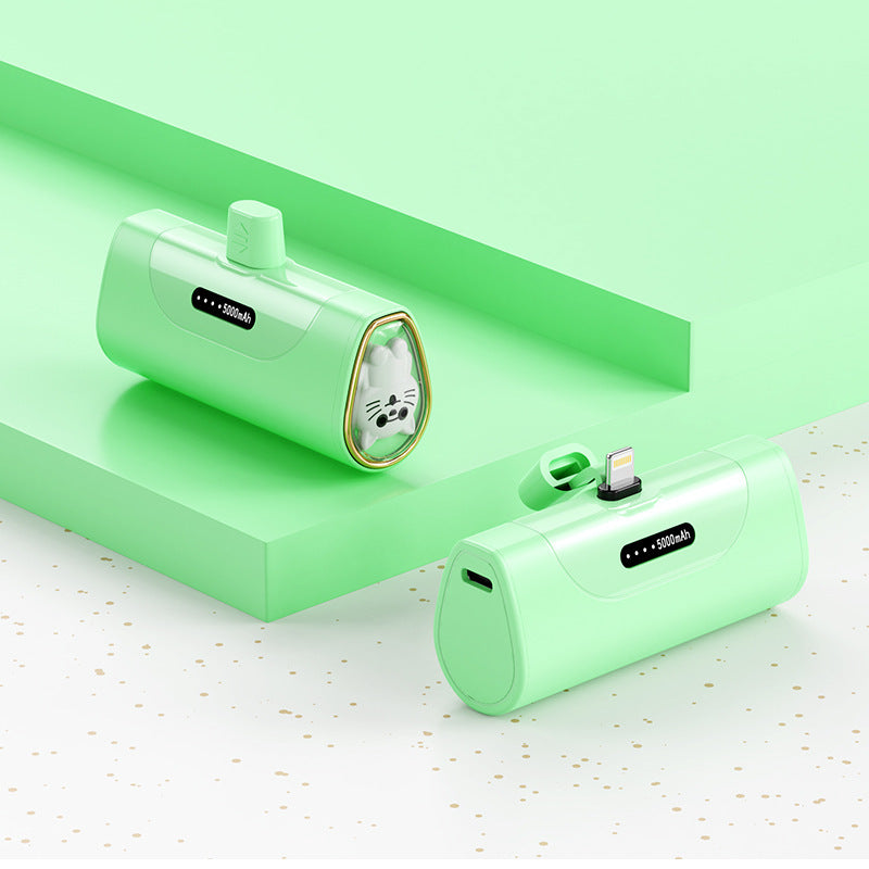 Funny power bank with integrated animal figure Stornfield