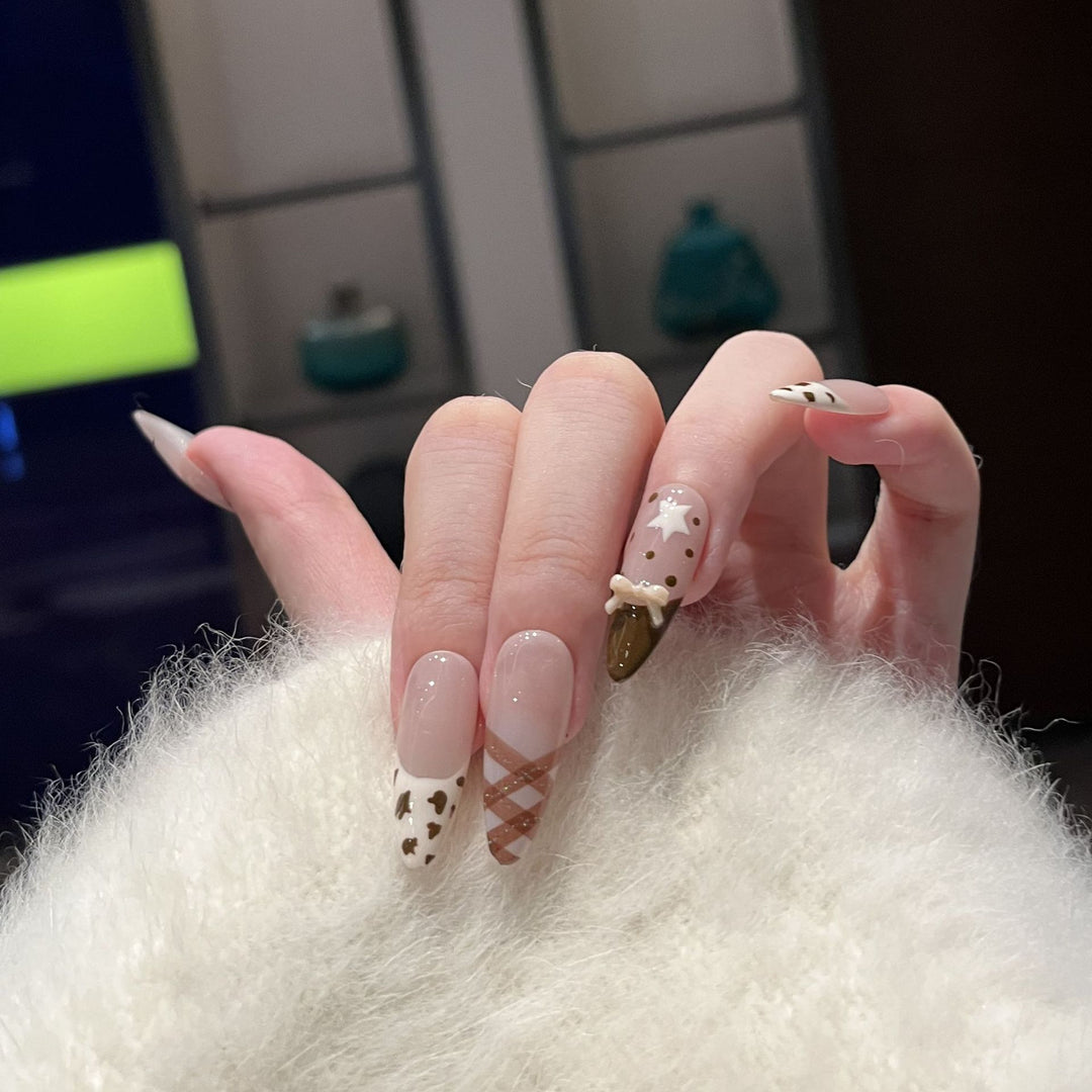 Artistic Press-On Nail Set Stornfield