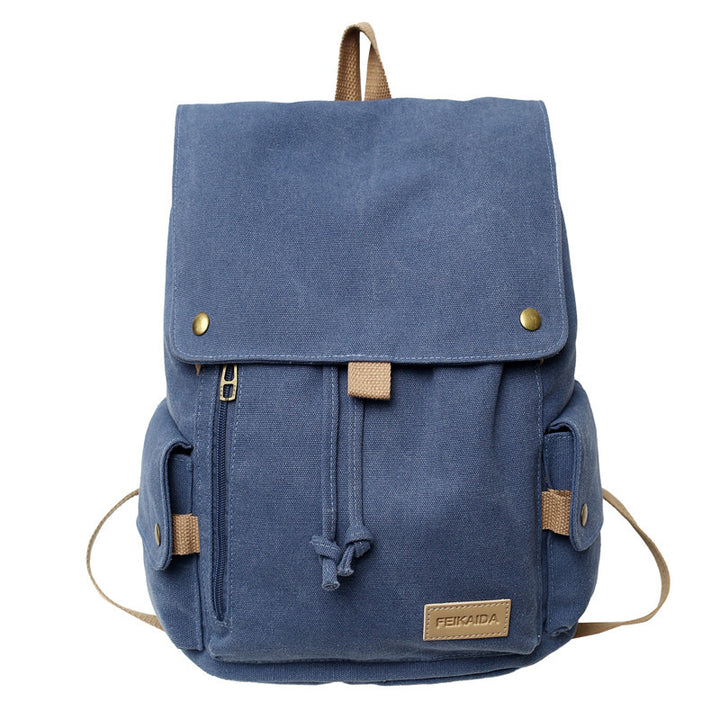 Rugged Canvas Hiking School Backpack Stornfield