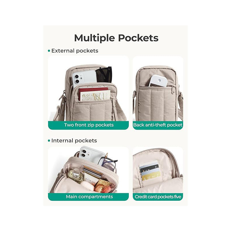 Casual shoulder bag with versatile compartments Stornfield