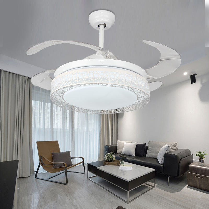 Contemporary Ceiling Fan Light Fixture