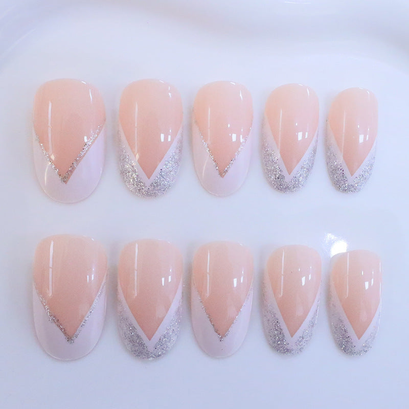 Elegant French Tip Acrylic Nail Enhancements Stornfield 1789915640