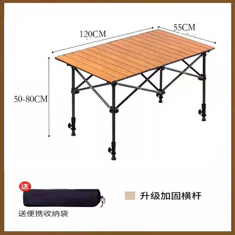 Folding Picnic Table With Adjustable Height Stornfield