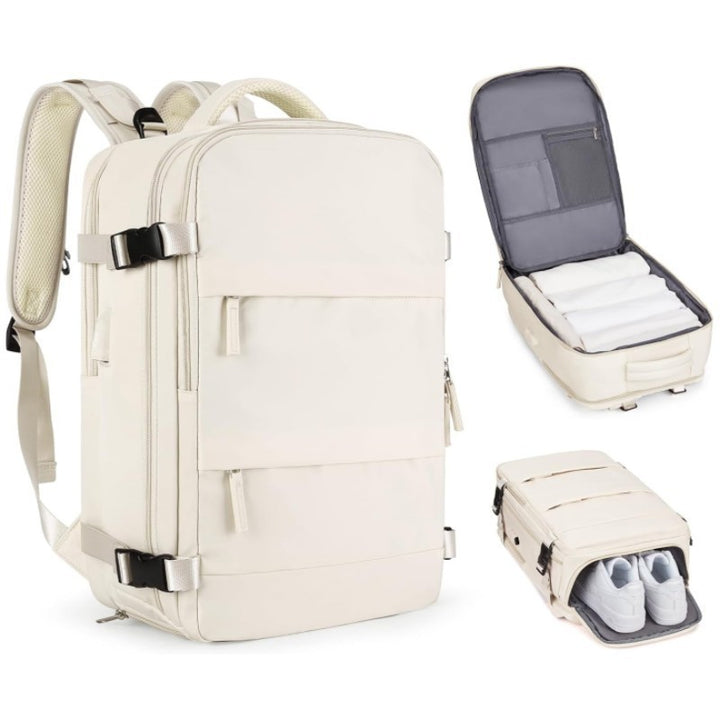 Multi-Compartment Travel Backpack Stornfield