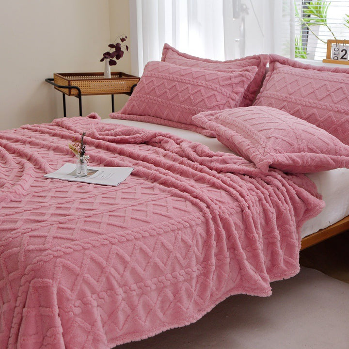 Textured Decorative Throw Blanket Stornfield