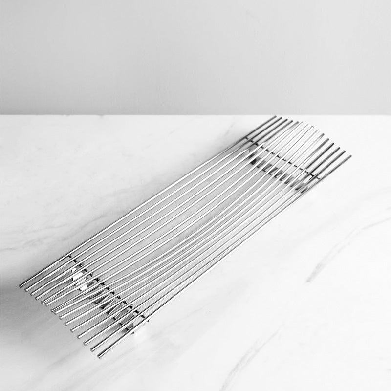 Elegant Modern Stainless Steel Centerpiece