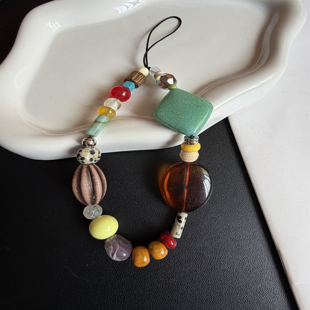 Stylish Beaded Phone Lanyard Stornfield