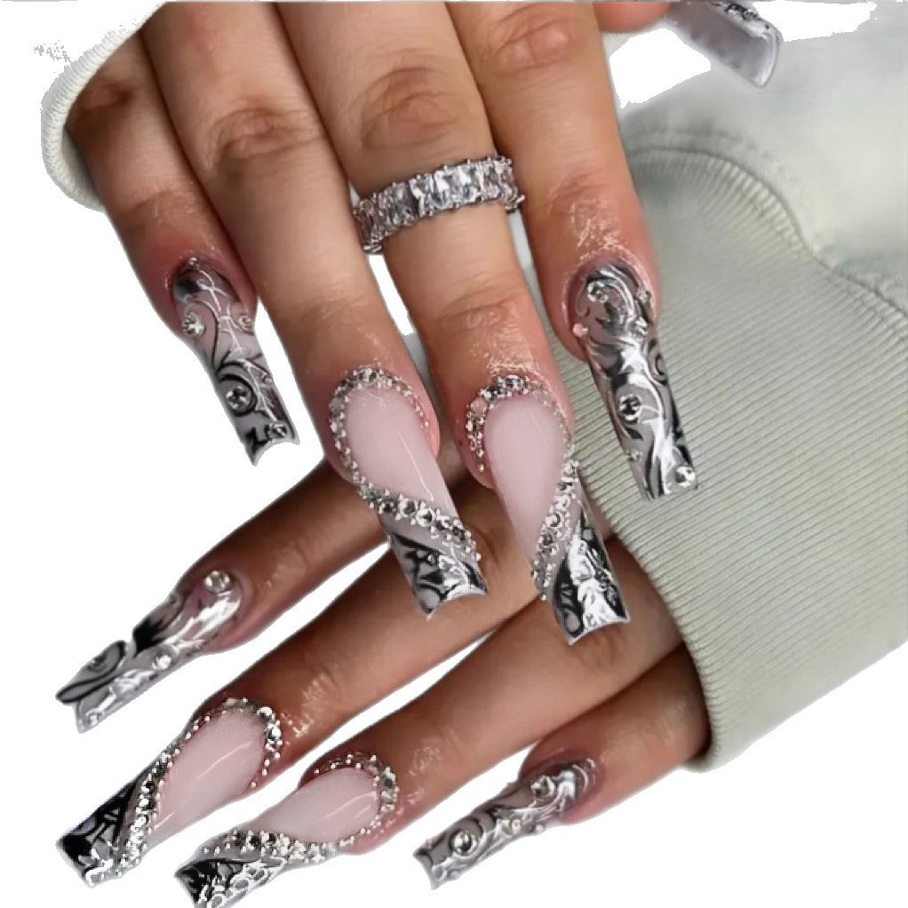 Ornate Decorative Acrylic Nail Enhancements Stornfield