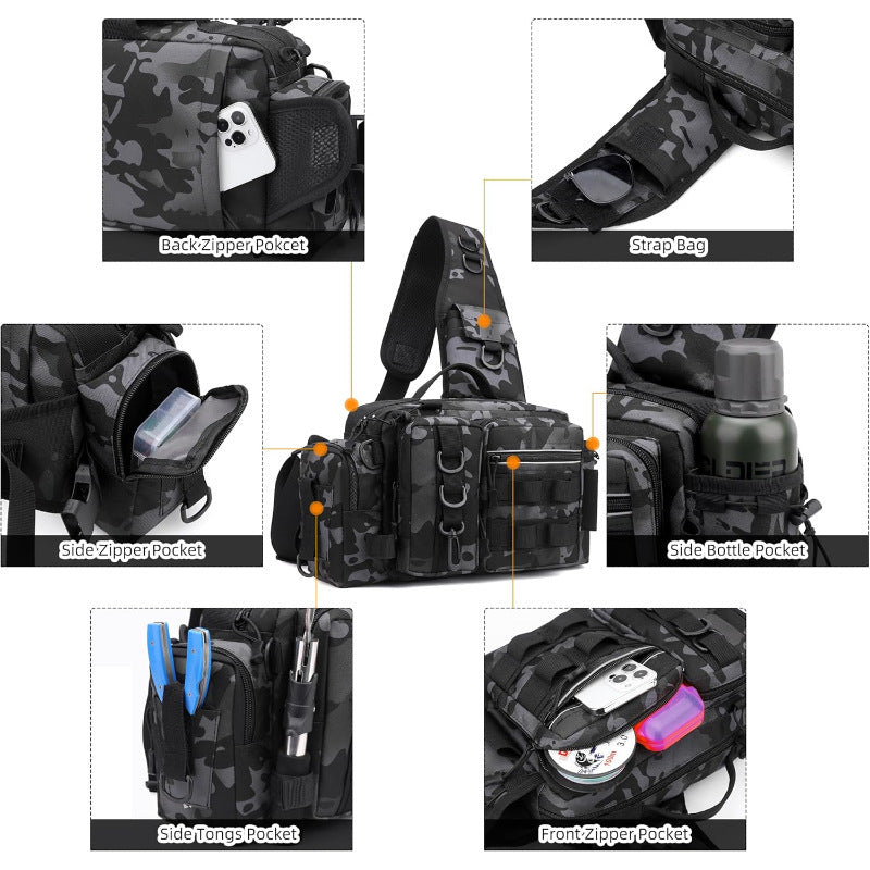 Tactical Fishing Sling Bag Stornfield