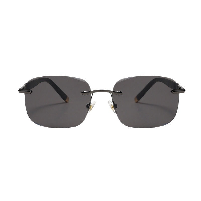 Women futuristic sunglasses with delicate metallic frame Stornfield