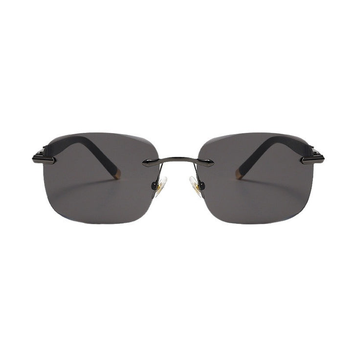 Women futuristic sunglasses with delicate metallic frame Stornfield