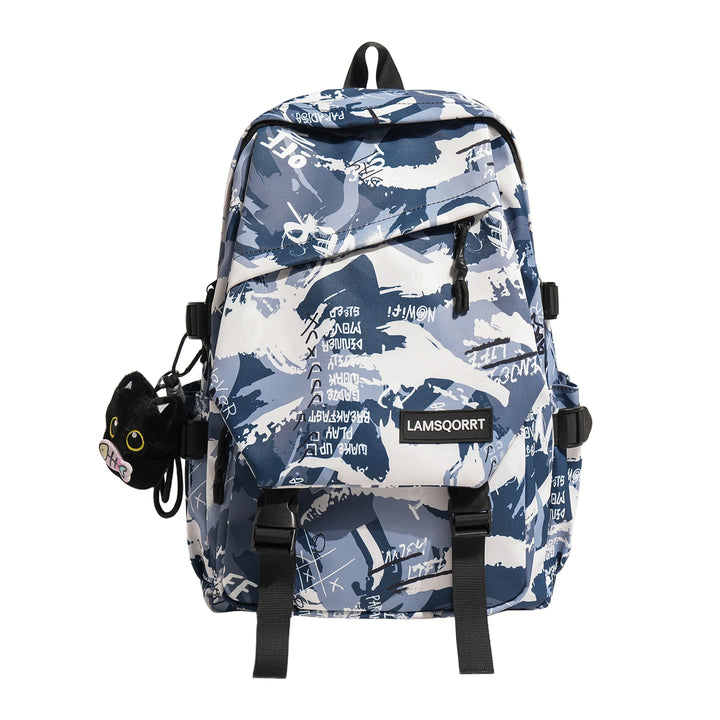 Graffiti Print Casual Backpack Stornfield